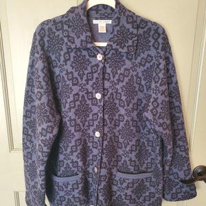 Jillian Jones Button Up Wool Sweater